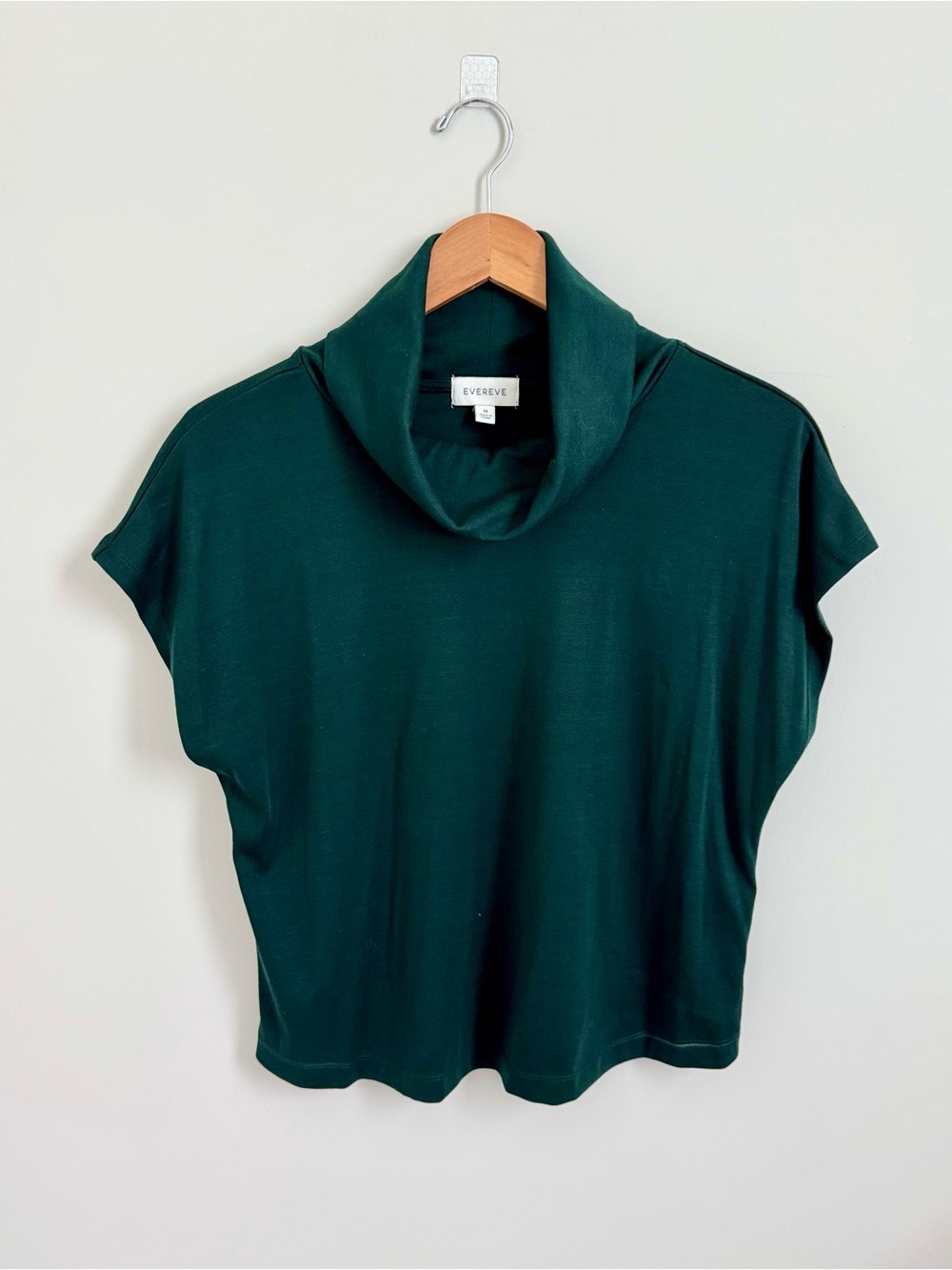 Evereve Gia Cowl Neck Cap Sleeve Top